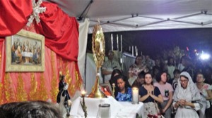 Comunidade da Paróquia Santo Antônio do Menino Deus se uniu para celebrar Corpus Christi