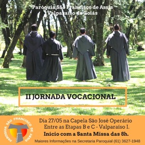 O Serviço de Animação Vocacional participou no domingo, 27, do II Encontro Vocacional na Capela São José Operário