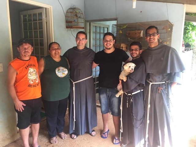 SAV visita familiares dos vocacionados de nossa ordem