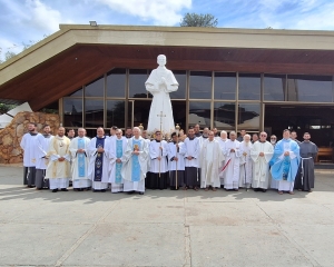 Frades celebram 22 anos da Província São Maximiliano Maria Kolbe com Santa Missa em ação de graças