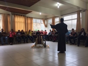 Jovens participam do Encontro Vocacional neste final de semana no Seminário São Francisco em Brasília