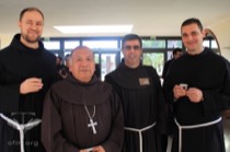 Encontro fraterno dos Frades Franciscanos de Roma