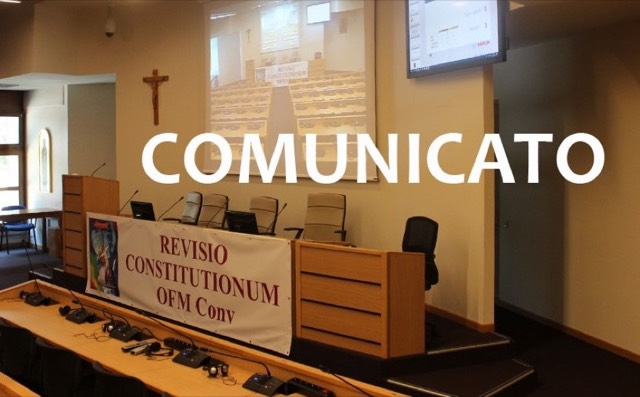 Comunicado Geral da Ordem: Publicação das Constituições