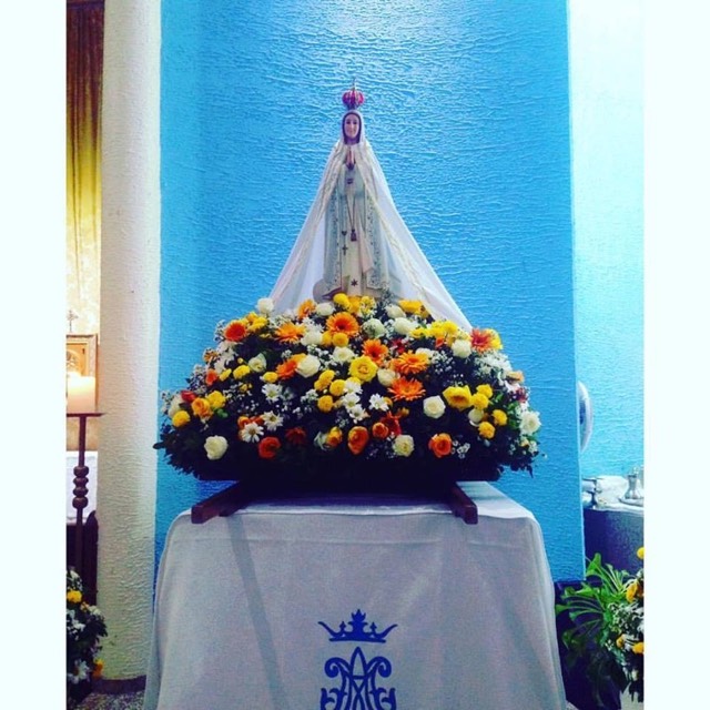 Nossa Senhora de Fátima patrona de duas paróquias franciscanas