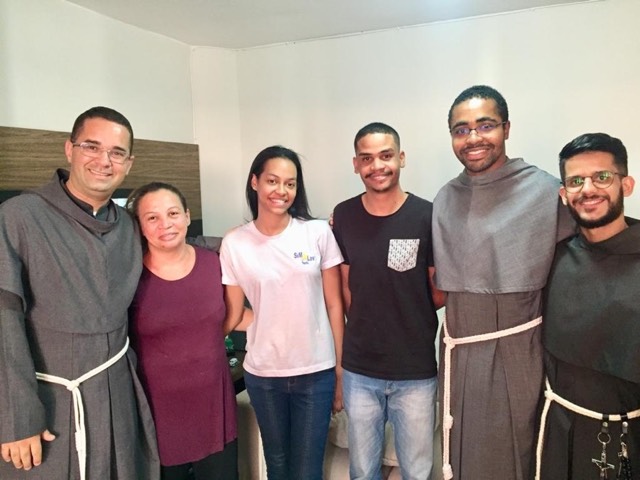 O Serviço de Animação Vocacional participou de muitos encontros para divulgar o carisma franciscano