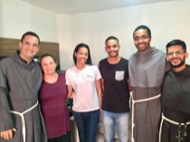 O Serviço de Animação Vocacional participou de muitos encontros para divulgar o carisma franciscano