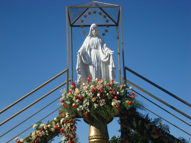 Programação de maio - o Mês de Maria - para o Convento-Santuário &quot;Jardim da Imaculada&quot;