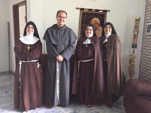 Capítulo eletivo da Irmãs Clarissas do Mosteiro de Deus Trino de Brasília