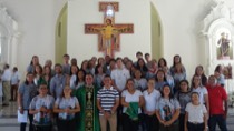 Na Paróquia Santo Antônio do Menino Deus, Frei Amilton coordena Consagração de novos membros à MI