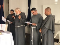 Posse de Frei Henrique como Diretor do Colégio Santo Antônio na Cidade Ocidental/GO
