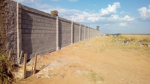 Foram finalizadas as obras do muro no Convento e Santuário Jardim da Imaculada