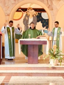 O assistente geral da FALC, Frei Carlos Trovarelli, iniciou uma visita canônica à Província São Maximiliano Kolbe