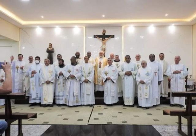 Aniversário de 50 anos de ordenação sacerdotal do Frei Miescislaw Tlaga