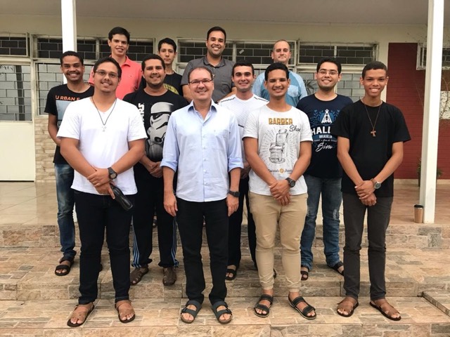 Ministro Provincial faz visita fraterna ao Postulantado