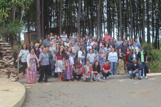 Cerca de 100 pessoas participaram da formação para consagração a Nossa Senhora pela Milicia da Imaculada.