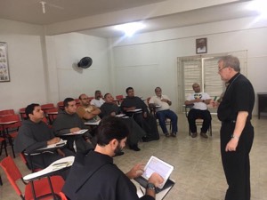 Frades do Regional Nordeste e Norte participam do Retiro Anual