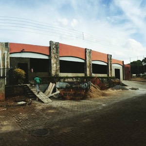 Obras da nova portaria do Convento São Francisco de Brasília e a Cúria Provincial Provisória