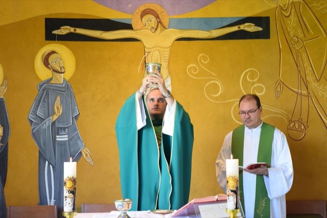 Santa Missa celebrada em ação de graças ao aniversário natalício do Frei Rafael Normando