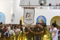A Província do Santíssimo Nome de Jesus no Brasil celebrou os 75 anos de sua presença no interior do país
